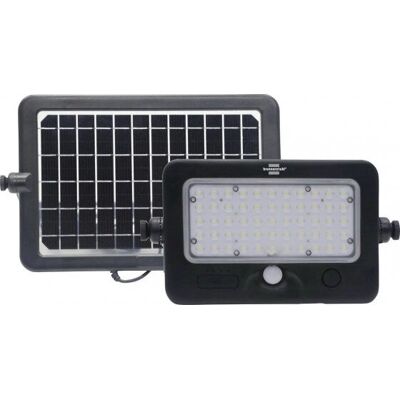 Projecteur LED solaire Brennenstuhl noir - Éclairage extérieur multifonction Projecteur LED solaire Brennenstuhl noir - Éclairage extérieur multifonction