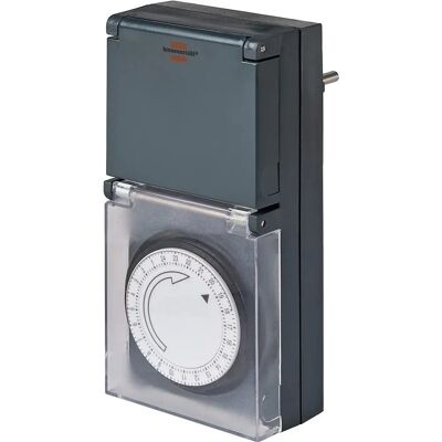 Brennenstuhl - MZ 44 - IP44 - 16A - Timer - Publicité Brennenstuhl - MZ 44 - IP44 - 16A - Timer - Publicité
