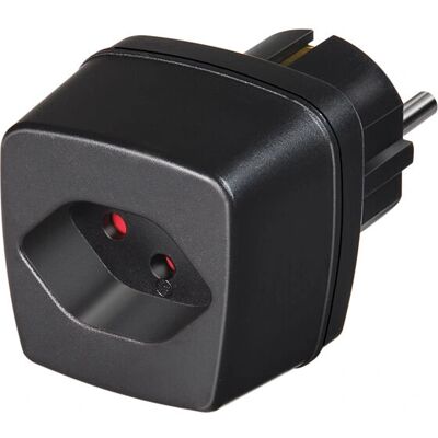 Brennenstuhl 1508480 Netzadapter - Schweiz till Europa, Schwarz Brennenstuhl 1508480 Netzadapter - Schweiz till Europa, Schwarz