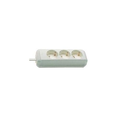 Brennenstuhl Eco-Line Mehrfachsteckdose - 3m, 3 Steckdosen, Weiß Brennenstuhl Eco-Line Mehrfachsteckdose - 3m, 3 Steckdosen, Weiß