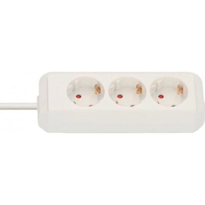 Regleta Brennenstuhl 1158610050 - 3 enchufes, 5m, Blanca Regleta Brennenstuhl 1158610050 - 3 enchufes, 5m, Blanca