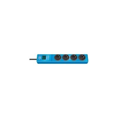 Brennenstuhl 1150610184 extensión eléctrica - 2 m, 4 tomas, azul Brennenstuhl 1150610184 extensión eléctrica - 2 m, 4 tomas, azul