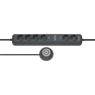 Brennenstuhl Eco-Line Verlängerung Power-Strip - 6 Steckdosen Brennenstuhl Eco-Line Verlängerung Power-Strip - 6 Steckdosen
