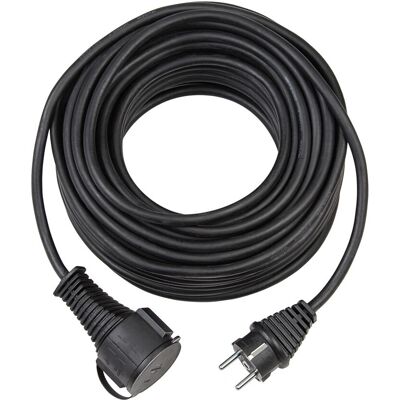Brennenstuhl Verlängerungskabel Bremaxx IP44 25m Schwarz Brennenstuhl Verlängerungskabel Bremaxx IP44 25m Schwarz