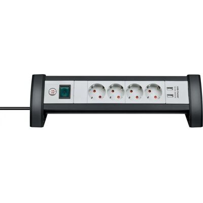 Brennenstuhl - 1156250534 - 4 ports USB - Rallonge secteur Brennenstuhl - 1156250534 - 4 ports USB - Rallonge secteur