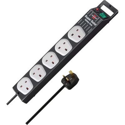 Brennenstuhl 1153343625 Super Solid 5-Way Extension Socket - Extension Socket Brennenstuhl 1153343625 Super Solid 5-Way Extension Socket - Extension Socket