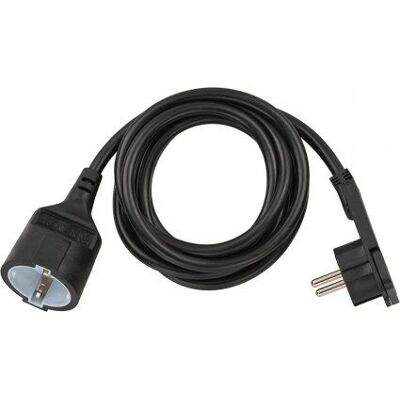 Brennenstuhl 1168980020 Stromkabel - 2m, Schwarz, Innenbereich Brennenstuhl 1168980020 Stromkabel - 2m, Schwarz, Innenbereich