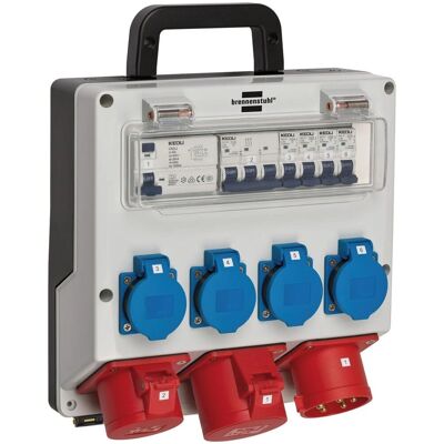 Distribuidor de energia Brennenstuhl - 4/32 IP44 Montagem na parede - Resistente, Seguro Distribuidor de energia Brennenstuhl - 4/32 IP44 Montagem na parede - Resistente, Seguro