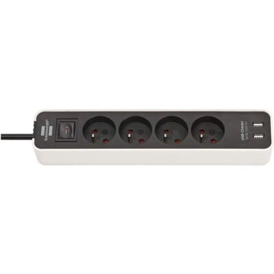 Brennenstuhl Mehrfachsteckdose mit USB-Ladegerät Brennenstuhl Mehrfachsteckdose mit USB-Ladegerät