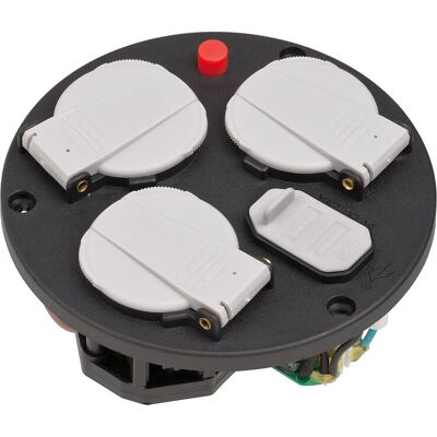Brennenstuhl 1115260 Steckdosenleiste - 3 Schutzkontakt, Kindersicher, USB, Inhouse Brennenstuhl 1115260 Steckdosenleiste - 3 Schutzkontakt, Kindersicher, USB, Inhouse