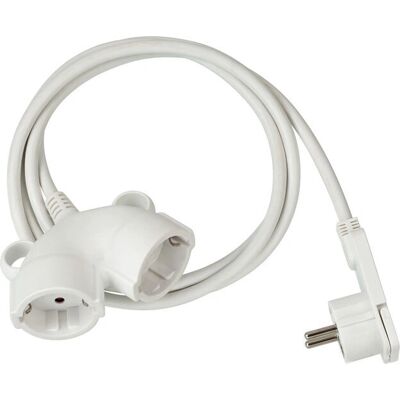 Brennenstuhl 1161820223 Extensión eléctrica 3m Blanco - Power Extension Cord Brennenstuhl 1161820223 Extensión eléctrica 3m Blanco - Power Extension Cord