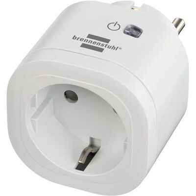 Prise intelligente Brennenstuhl 3000 W Blanc WiFi Prise intelligente Brennenstuhl 3000 W Blanc WiFi