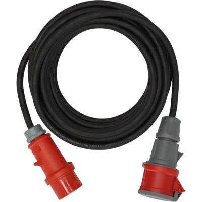 Brennenstuhl 1169370100 Förlängningskabel - 10m, Svart, CEE 5-pol IP44 Brennenstuhl 1169370100 Förlängningskabel - 10m, Svart, CEE 5-pol IP44