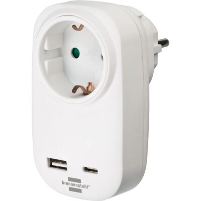 Brennenstuhl 1508210 Adaptateur secteur - Adaptateur secteur - Publicité Brennenstuhl 1508210 Adaptateur secteur - Adaptateur secteur - Publicité