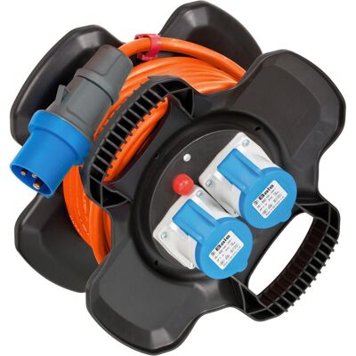 Brennenstuhl 1169730101 Enrollador de Cable - 10m, 3 Enchufes, IP44 Brennenstuhl 1169730101 Enrollador de Cable - 10m, 3 Enchufes, IP44