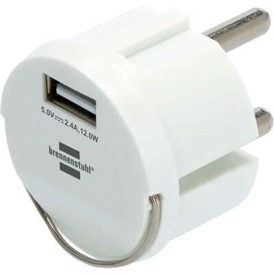 Brennenstuhl 1508110 USB Netzadapter - Weiß Brennenstuhl 1508110 USB Netzadapter - Weiß