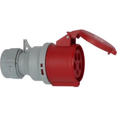 Brennenstuhl 1081060020 Elektrischer Steckverbinder - IP44, 32A, 5-polig, Outdoor Brennenstuhl 1081060020 Elektrischer Steckverbinder - IP44, 32A, 5-polig, Outdoor