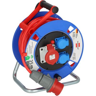 Brennenstuhl 1182770010 Extensión eléctrica - 25m, 3 enchufes, Exterior, Negro, Azul, Gris, Rojo Brennenstuhl 1182770010 Extensión eléctrica - 25m, 3 enchufes, Exterior, Negro, Azul, Gris, Rojo