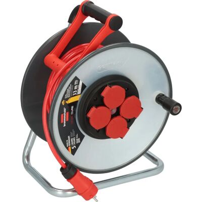 Brennenstuhl 9191330210 Kabelhaspel 33m IP44 - SteelCore Brennenstuhl 9191330210 Kabelhaspel 33m IP44 - SteelCore