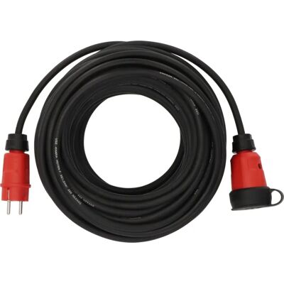 Brennenstuhl 9161250110 förlängningskabel - 25m, Svart, Röd Brennenstuhl 9161250110 förlängningskabel - 25m, Svart, Röd