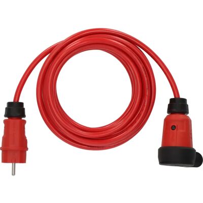 Brennenstuhl 9161050210 Câble d’extension - Extérieur, 5m, Noir, Rouge - Câble d’extension - Publicité Brennenstuhl 9161050210 Câble d’extension - Extérieur, 5m, Noir, Rouge - Câble d’extension - Publicité