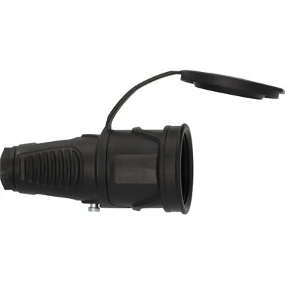 Brennenstuhl 1082050020 Stecker & Gummi-Verbinder - Schwarz Brennenstuhl 1082050020 Stecker & Gummi-Verbinder - Schwarz