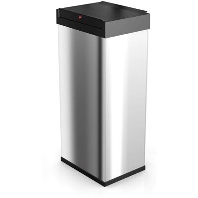 Poubelle Hailo Big-Box Swing 35L en acier inoxydable Poubelle Hailo Big-Box Swing 35L en acier inoxydable