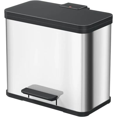 HAILO Öko Trio Plus L - 3x9L Edelstahl Mülleimer HAILO Öko Trio Plus L - 3x9L Edelstahl Mülleimer
