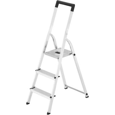 Hailo L40 Aluminium Ladder - 3 Treden - Werkhoogte 2,35m Hailo L40 Aluminium Ladder - 3 Treden - Werkhoogte 2,35m