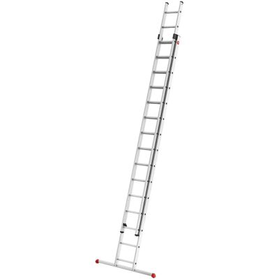 Échelle HAILO S80 ProfiStep duo - Extensible en aluminium - 8,4m - Publicité Échelle HAILO S80 ProfiStep duo - Extensible en aluminium - 8,4m - Publicité
