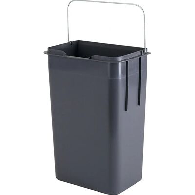 Balde interno preto Hailo ProfiLine Solid Öko - Lixeira 9L Balde interno preto Hailo ProfiLine Solid Öko - Lixeira 9L