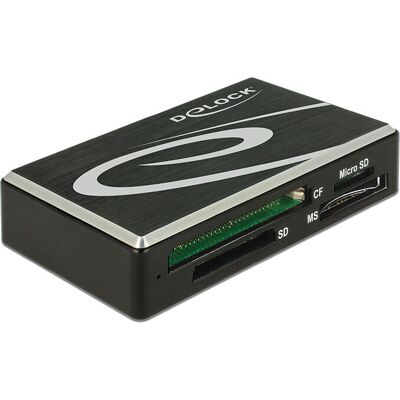DeLOCK 91710 Kártyaolvasó Micro-USB Fekete - Card Reader DeLOCK 91710 Kártyaolvasó Micro-USB Fekete - Card Reader