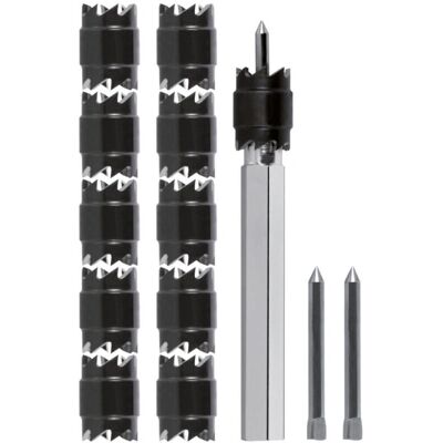 Conjunto de 13 peças para soldar por pontos - 10mm Ruko Conjunto de 13 peças para soldar por pontos - 10mm Ruko