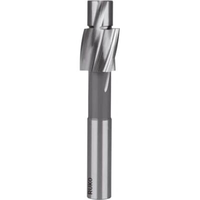 RUKO 102404 Avellanador plano - 180°, M6, HSS - Para acero, hierro fundido, metales ligeros RUKO 102404 Avellanador plano - 180°, M6, HSS - Para acero, hierro fundido, metales ligeros