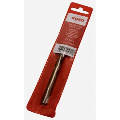 RUKO - 2155075 - Ø7,5 mm - HSS-Co5 cobalto - Trapano RUKO - 2155075 - Ø7,5 mm - HSS-Co5 cobalto - Trapano
