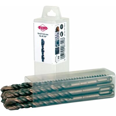 Ruko SDS-plus Hammer Drill Bits - 6x160mm - Stable & Durable Ruko SDS-plus Hammer Drill Bits - 6x160mm - Stable & Durable