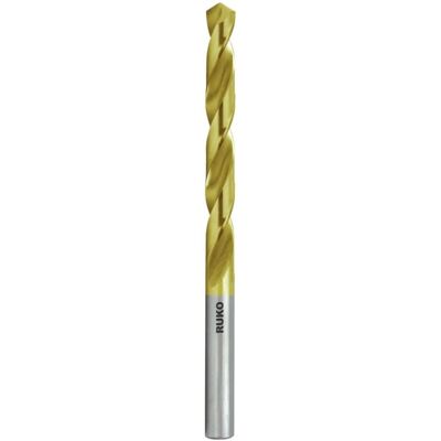 Ruko - Zestaw 10 wierteł spiralnych DIN 338, 4 mm, HSS-TiN Ruko - Zestaw 10 wierteł spiralnych DIN 338, 4 mm, HSS-TiN