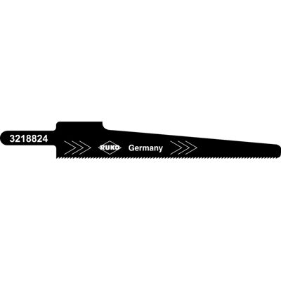RUKO 3218824 - HSS Bi-metal Recip Saw Blades - Pack of 5 RUKO 3218824 - HSS Bi-metal Recip Saw Blades - Pack of 5