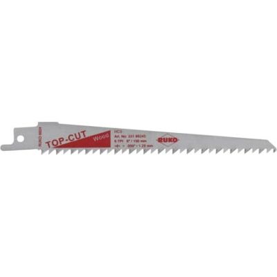 RUKO 33189245 Savklinger - 150mm - Pakke med 5 - Til plast, træ, gips RUKO 33189245 Savklinger - 150mm - Pakke med 5 - Til plast, træ, gips