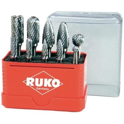 RUKO Tungstenkarbid Bore - 10 stk. RUKO Tungstenkarbid Bore - 10 stk.