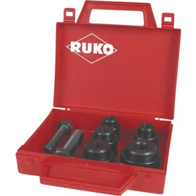 RUKO 109015 Hole Punch Set - Metal Punches Kit for Precision RUKO 109015 Hole Punch Set - Metal Punches Kit for Precision