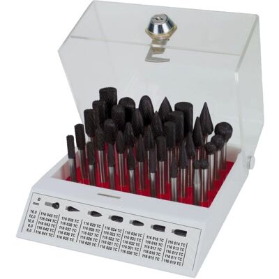 Ruko 116008tc - Juego de fresas de metal duro - 35 pzas Ruko 116008tc - Juego de fresas de metal duro - 35 pzas