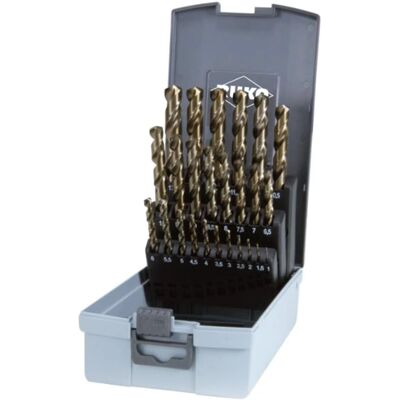 RUKO 215215RO HSSE-Co 5 Drill Set - 25 Pieces DIN 338 Steel RUKO 215215RO HSSE-Co 5 Drill Set - 25 Pieces DIN 338 Steel
