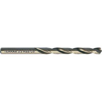 Broca de metal TERRAX - DIN 338 - 3,5 mm Broca de metal TERRAX - DIN 338 - 3,5 mm