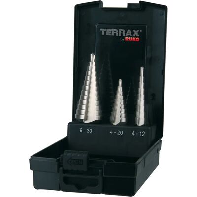 RUKO Terrax Stegborrset 4-30mm - Juego de brocas RUKO Terrax Stegborrset 4-30mm - Juego de brocas