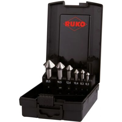 Ruko Modell 102790RO Bohr- und Kegelsenker-Set - Bohr- & Entgrungswerkzeuge Ruko Modell 102790RO Bohr- und Kegelsenker-Set - Bohr- & Entgrungswerkzeuge