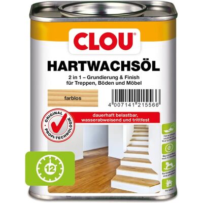 Clou Cera madera -ol incolora 750ml - Holzöl Finish Clou Cera madera -ol incolora 750ml - Holzöl Finish