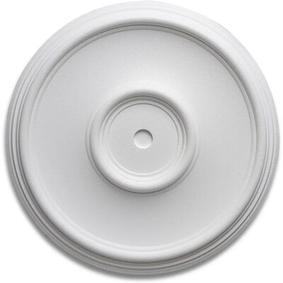 Europarati Elsa Blanc 35x35x2cm Médaillon Murale Décoratif - Publicité Europarati Elsa Blanc 35x35x2cm Médaillon Murale Décoratif - Publicité