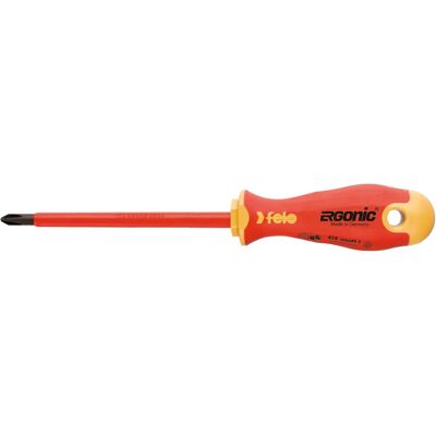 Felo PH2 100mm Ergonomischer VDE Schraubenzieher - Handwerkzeug Felo PH2 100mm Ergonomischer VDE Schraubenzieher - Handwerkzeug