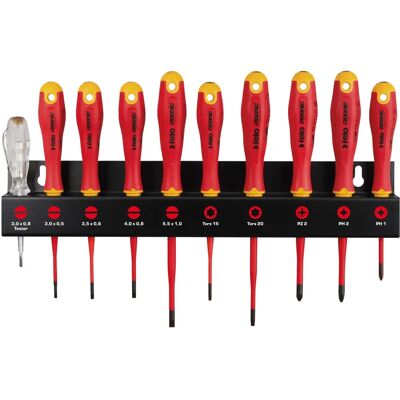 Felo Ergonic VDE E-Slim - XL Screwdriver Set - 10-piece Felo Ergonic VDE E-Slim - XL Screwdriver Set - 10-piece